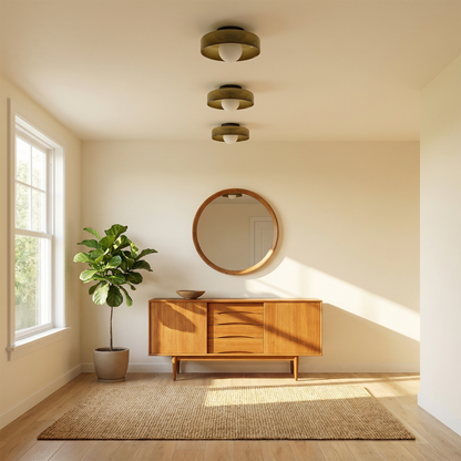 Plafonnier Orbique vue ambiance | Luxarmonie