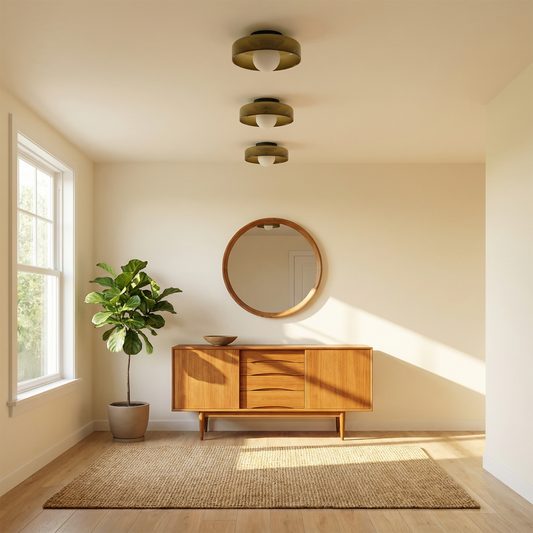 Plafonnier Orbique vue ambiance | Luxarmonie