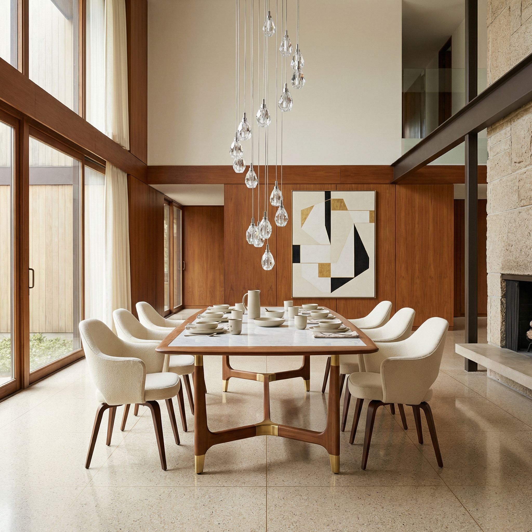 lustre Aurela vue ambiance | Luxarmonie