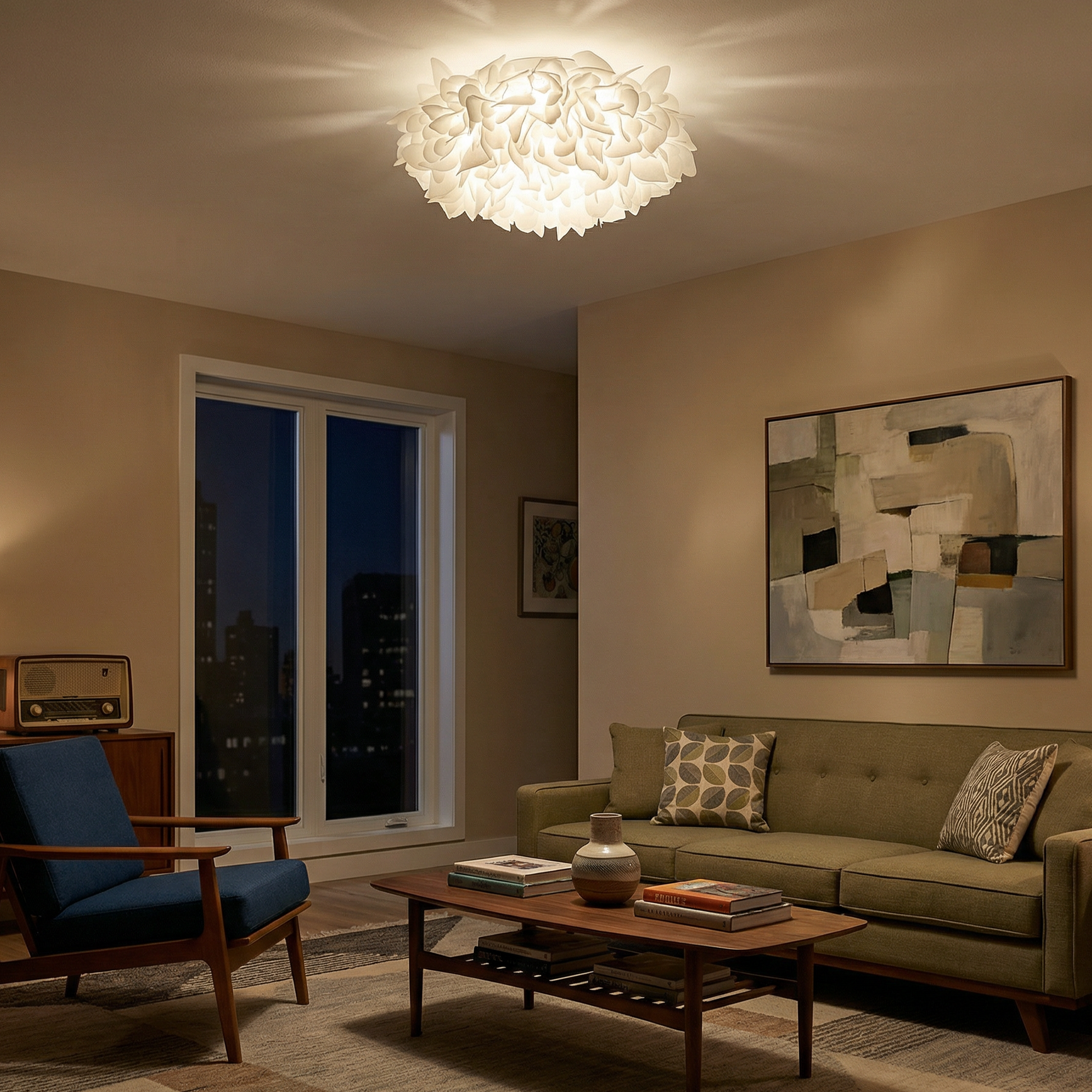 Plafonnier Floral vue détail | Luxarmonie