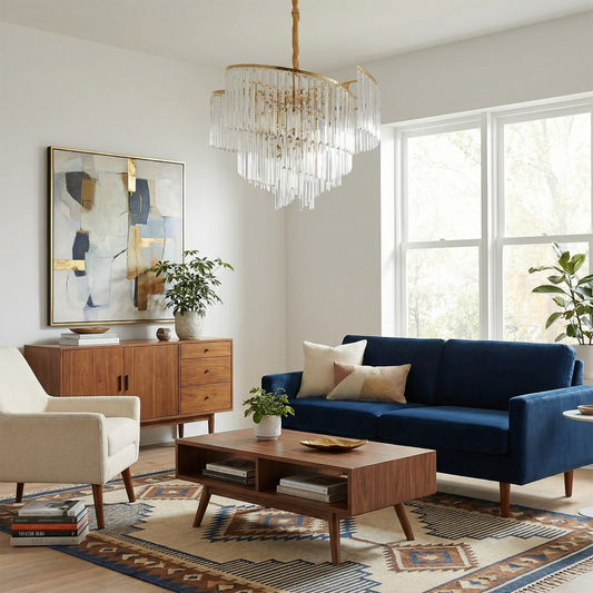 Suspension Artistique Cristaux Torsadés Ambiance Majestueuse – Illumia