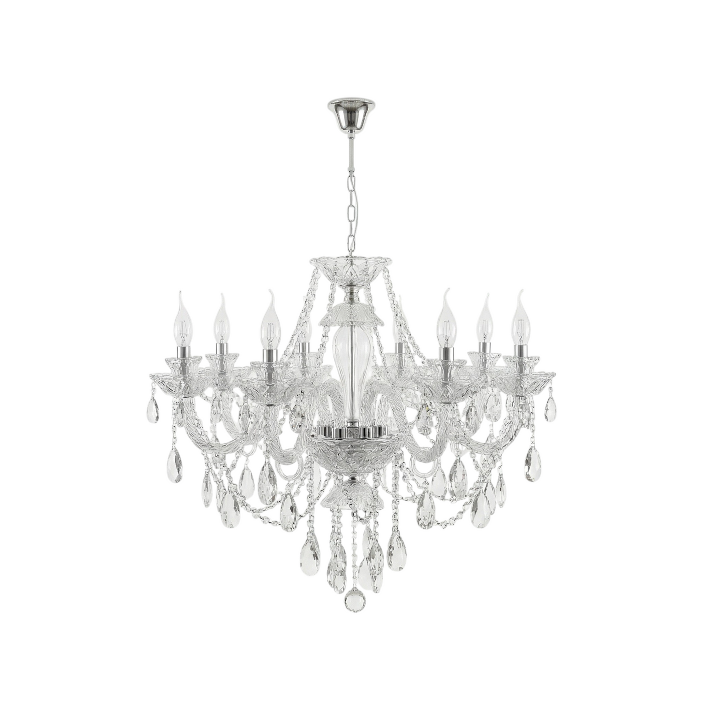 Lustre en Cristal K9 pour Salon – Cristarôm