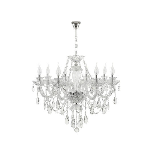 Lustre en Cristal K9 pour Salon – Cristarôm