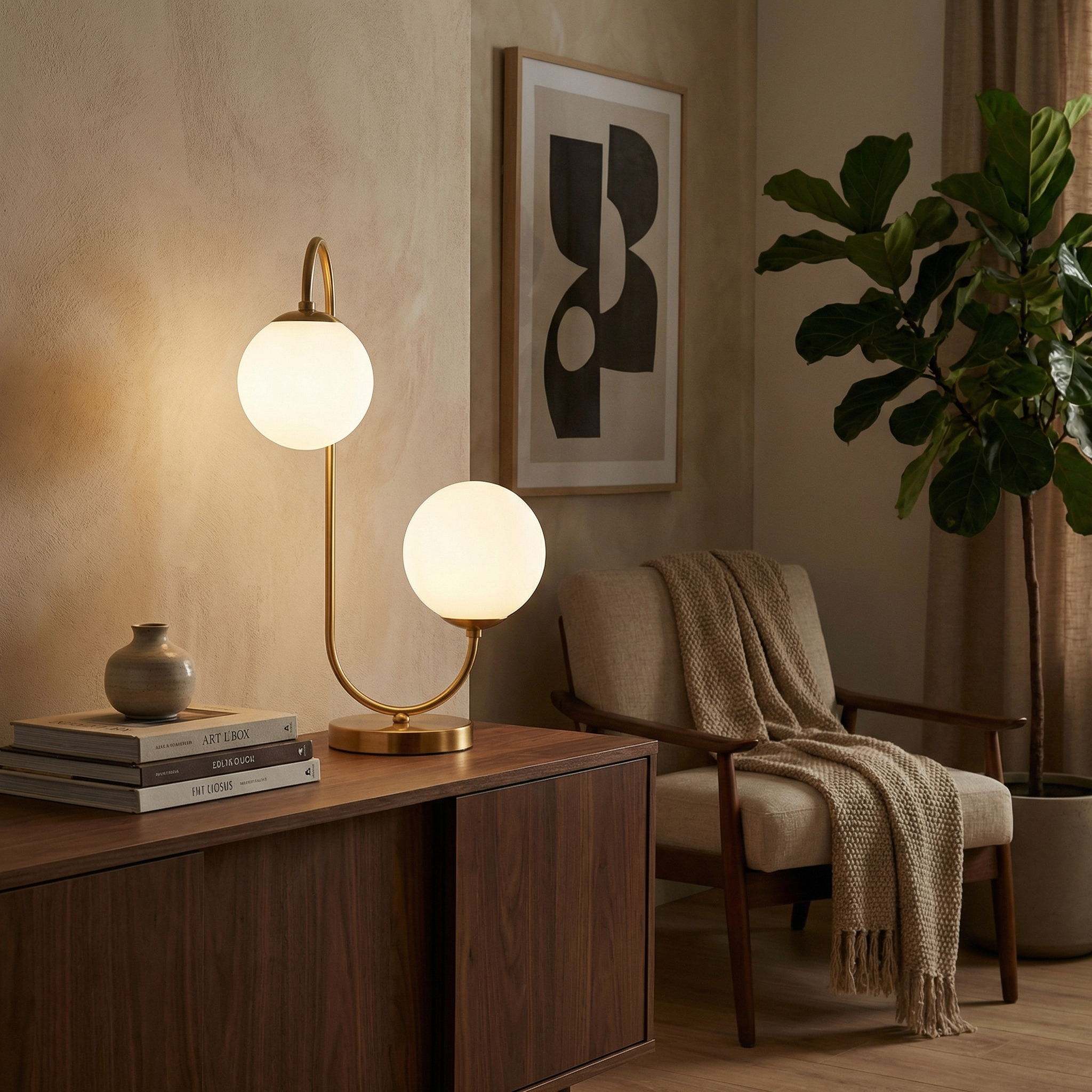 Lampe à poser Tokyo Bright vue détail | Luxarmonie