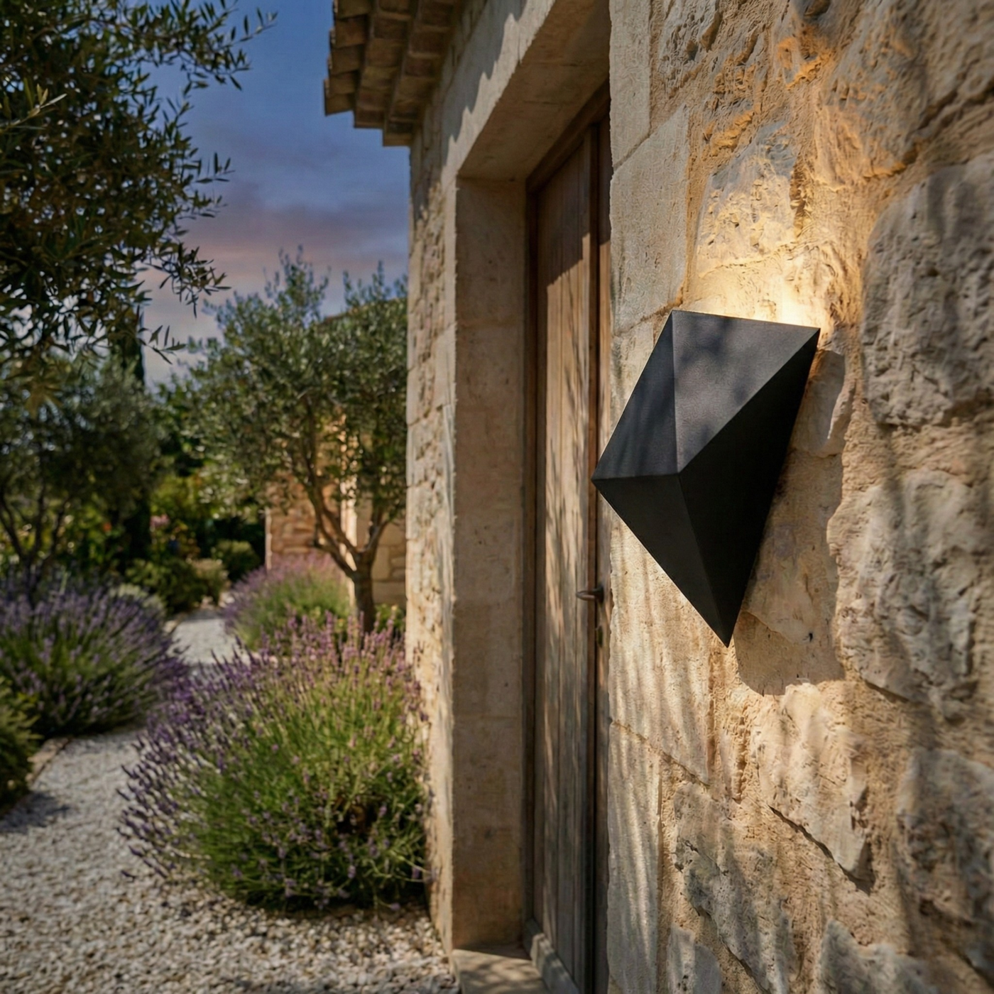 Applique murale noire design moderne – Modèle Noxerio