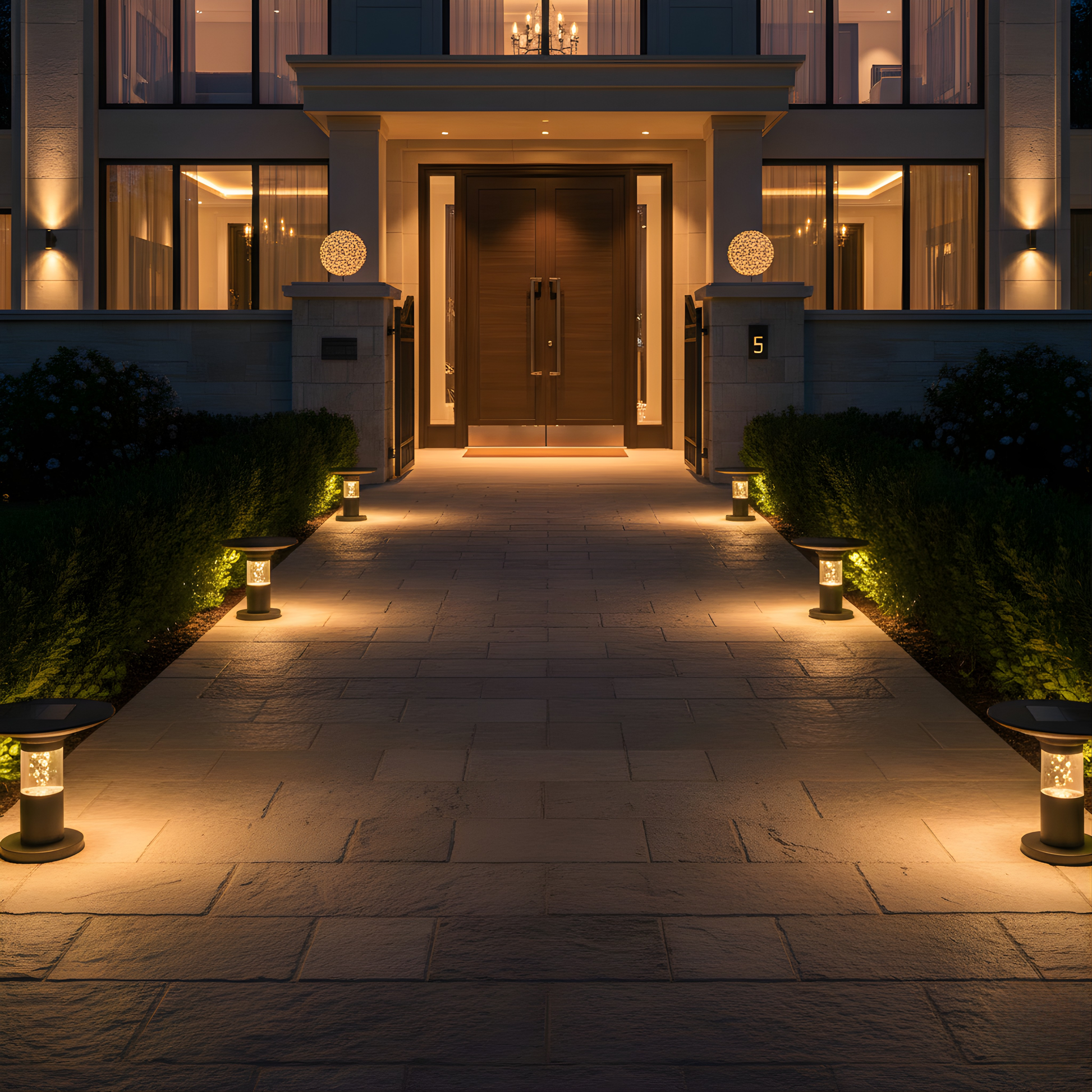 Luminaire Extérieur Solastiche vue détail | Luxarmonie