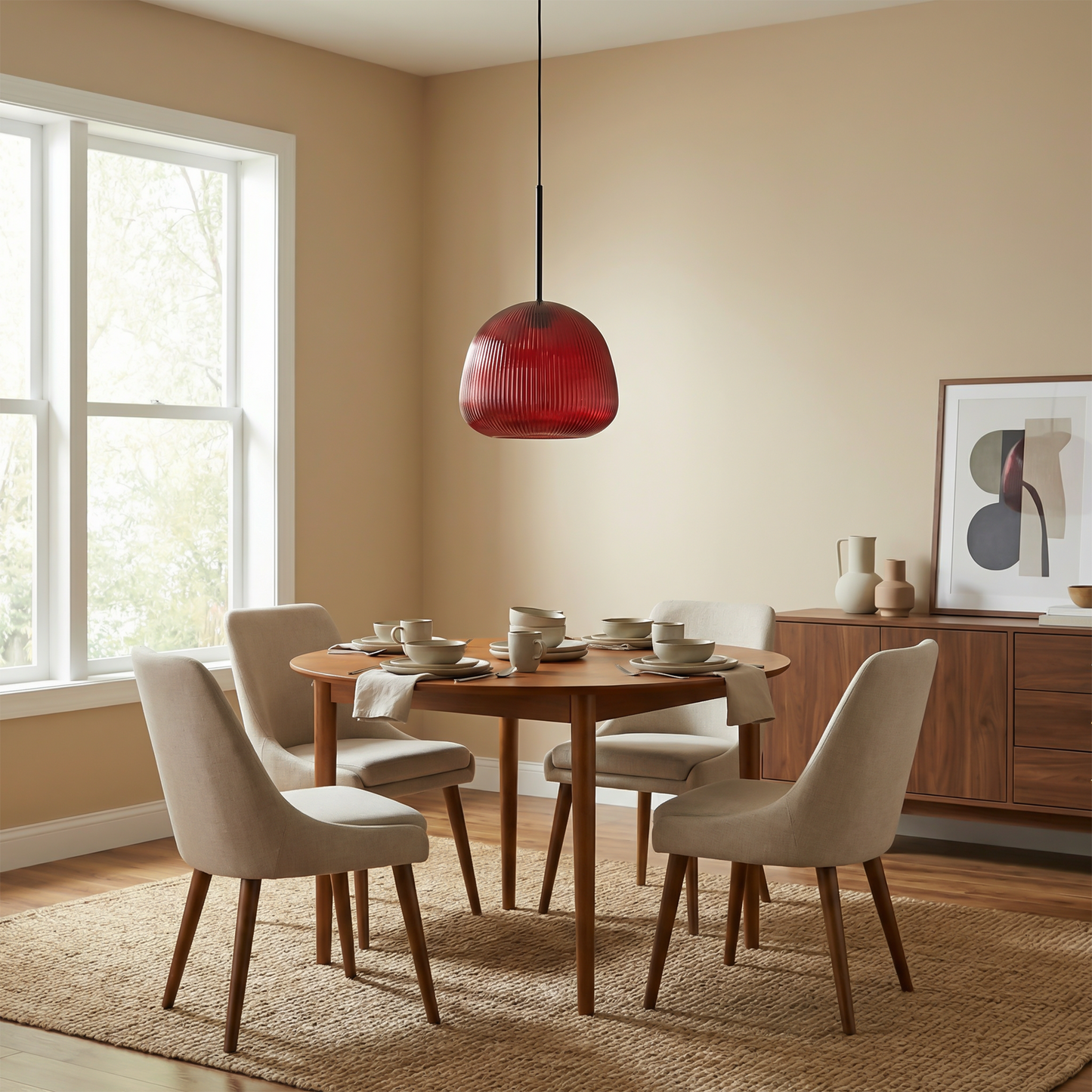 Suspension Alumine vue ambiance | Luxarmonie