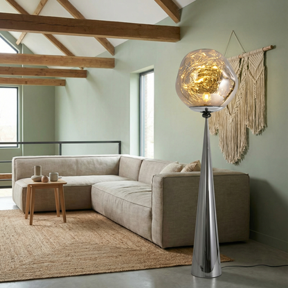 Lampadaire Lava vue détail | Luxarmonie