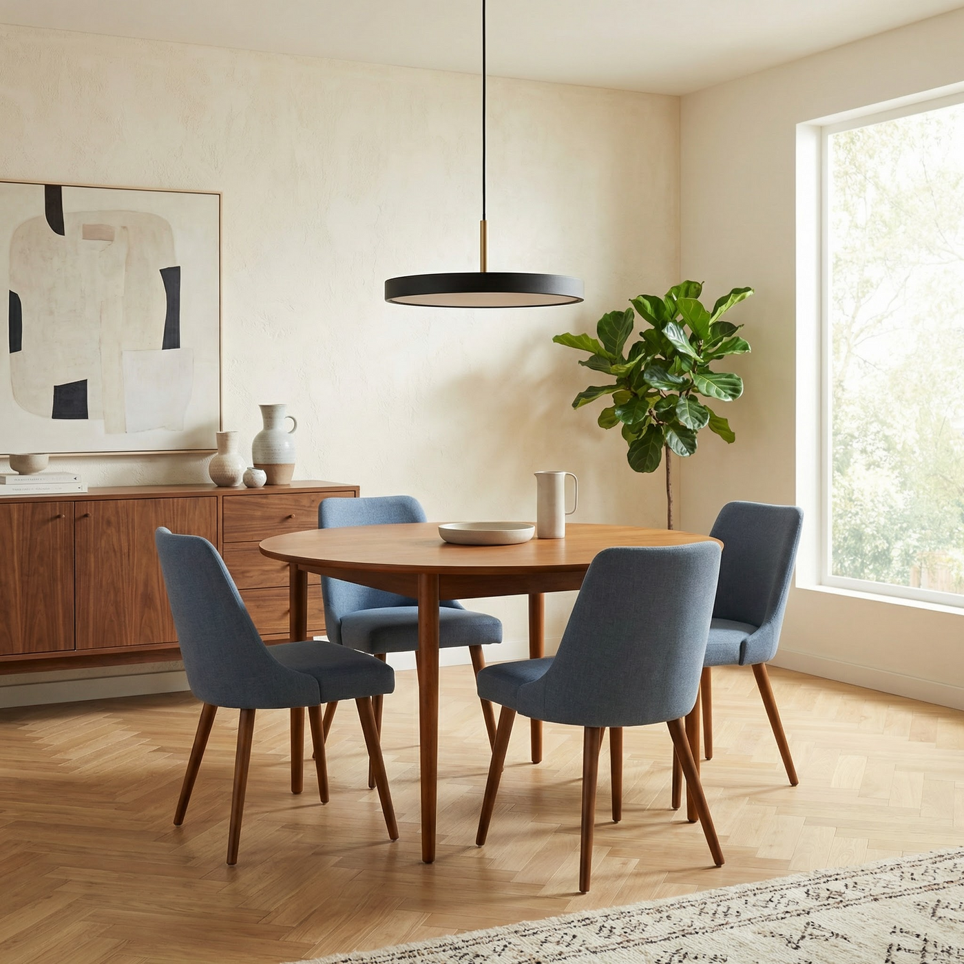 Lampe Suspendue Forme Plate Ambiance Réglable – Discus