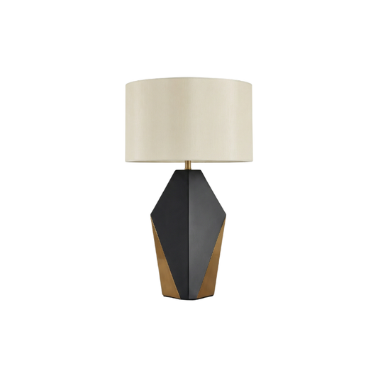 Lampe Décorative Portable à Base Prismatique et Lumière Ajustable – Flaresca