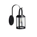 Kültéri fekete alumínium fali lámpa – Fabryon