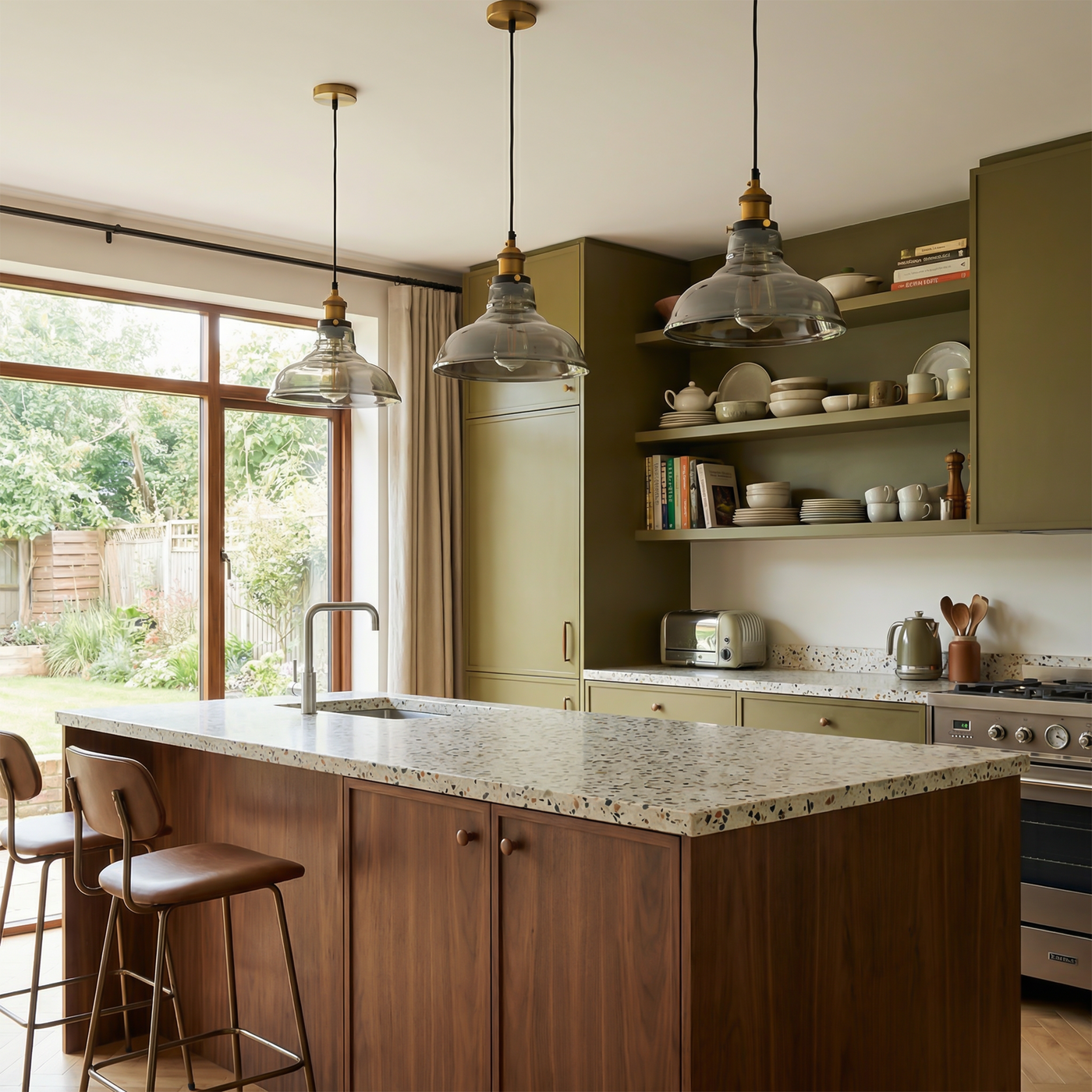 Suspension en verre industriel pour hôtels et bars – Zelaria