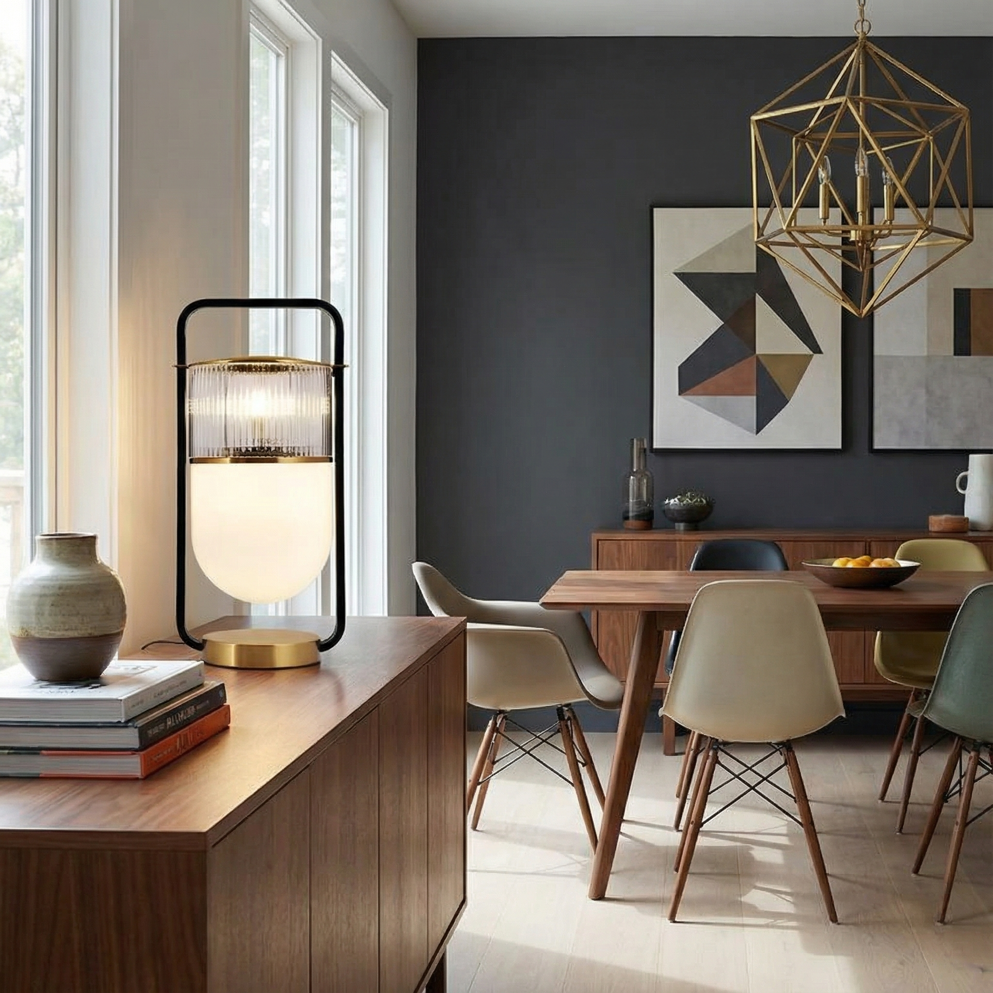 Lampe à poser Nébula vue détail | Luxarmonie