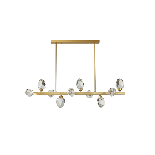 Suspension Design Géométrique Chic en Cristal – Cubic