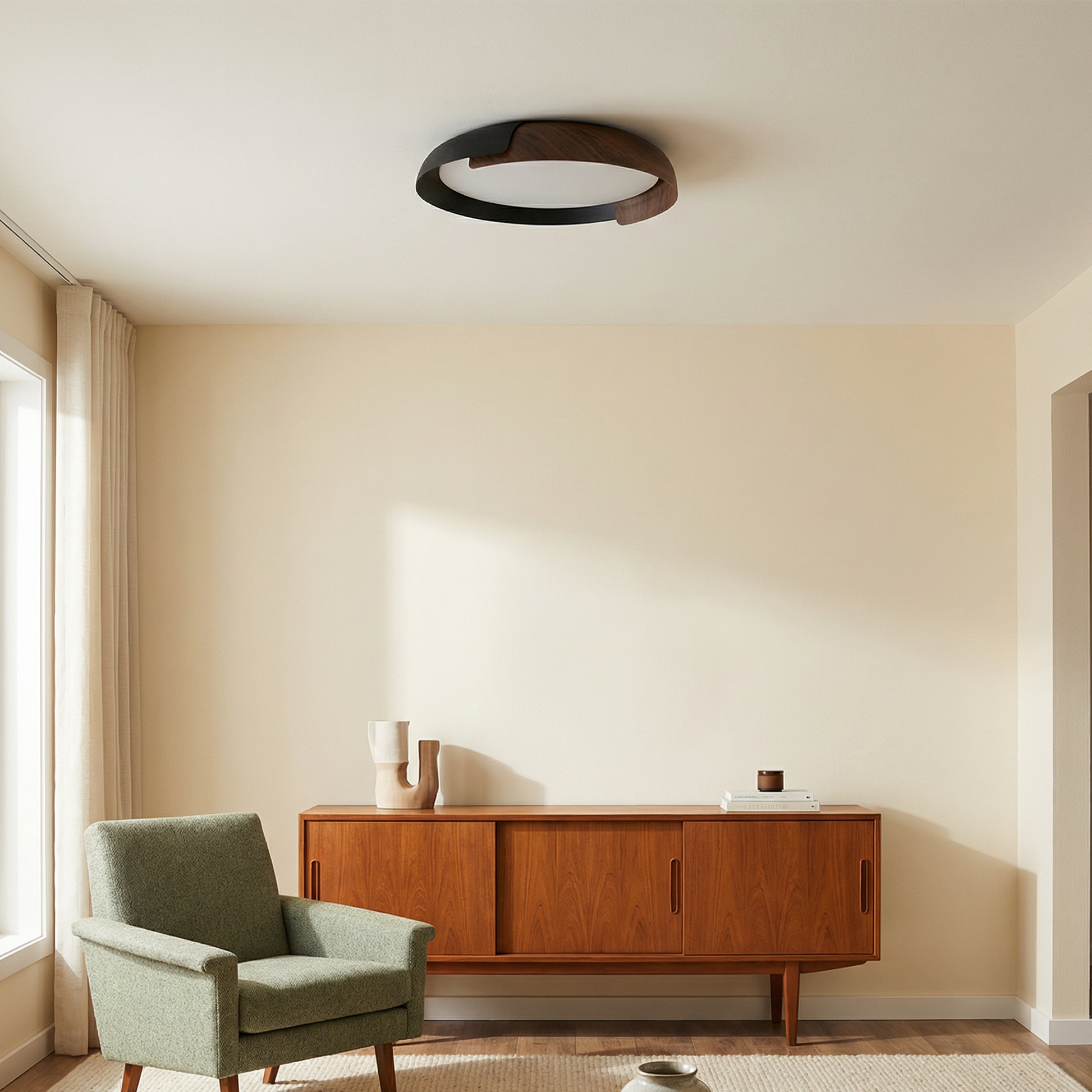 Plafonnier Lysario vue ambiance | Luxarmonie