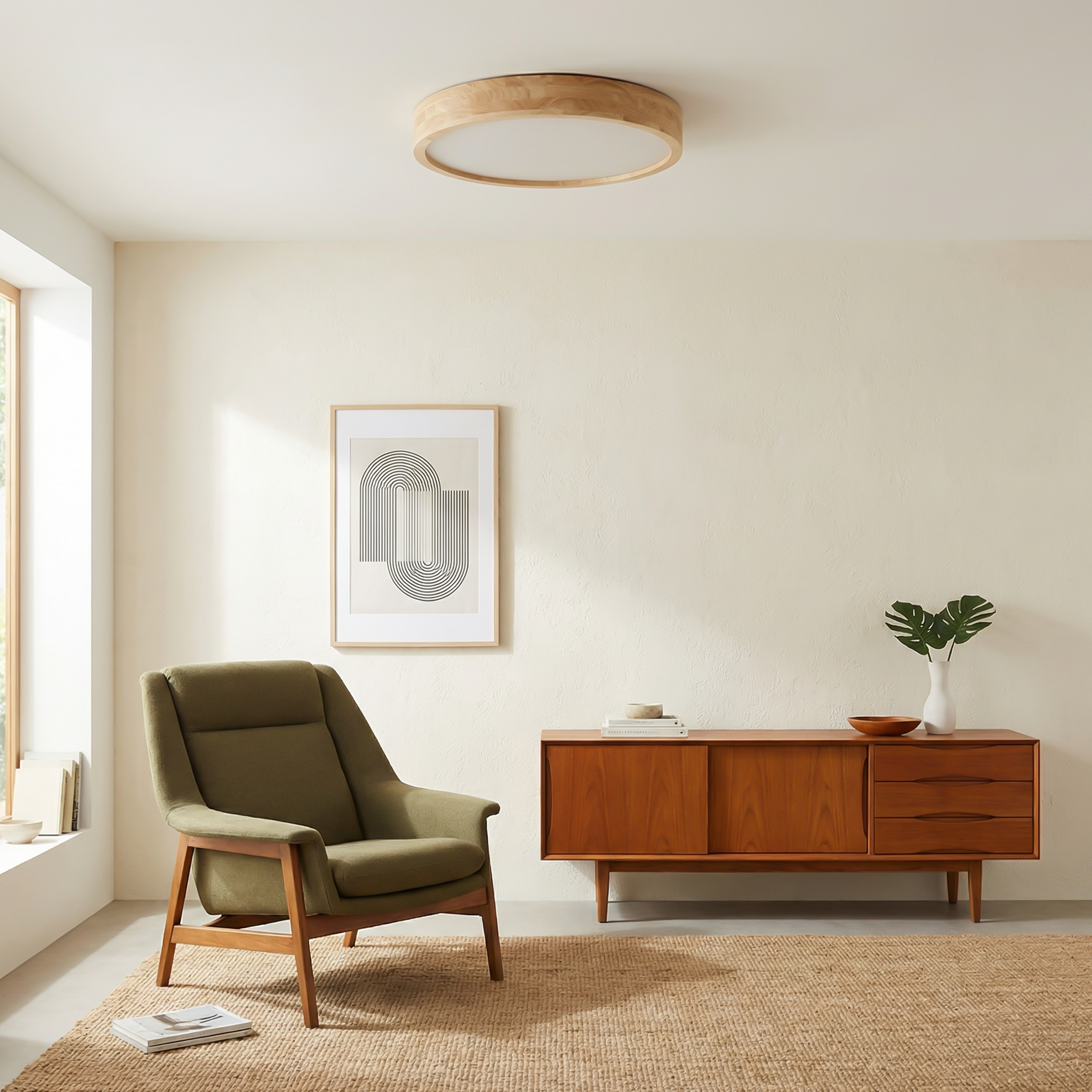 Plafonnier Boscato vue ambiance | Luxarmonie