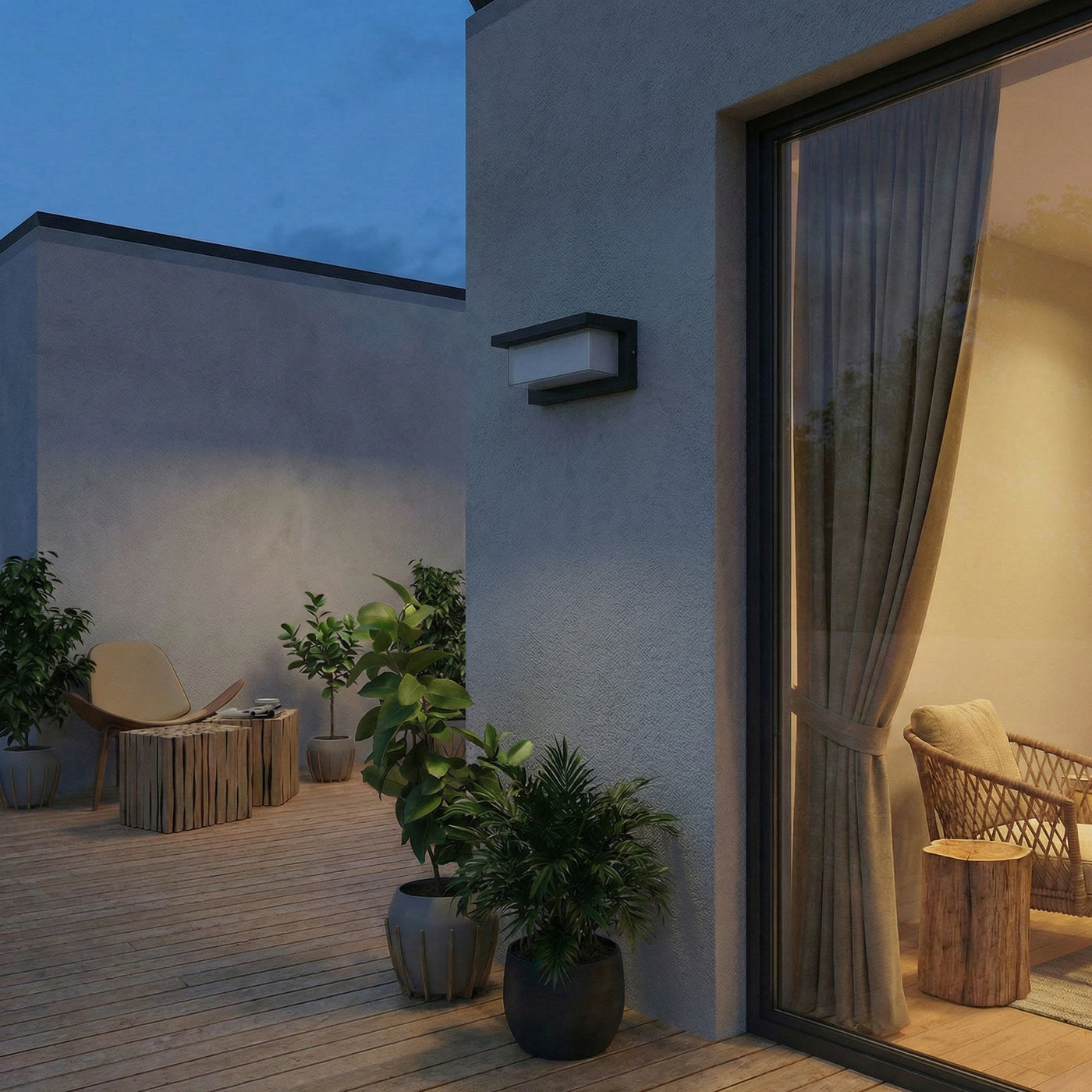 Applique Murale LED Extérieure Design – Lucialys