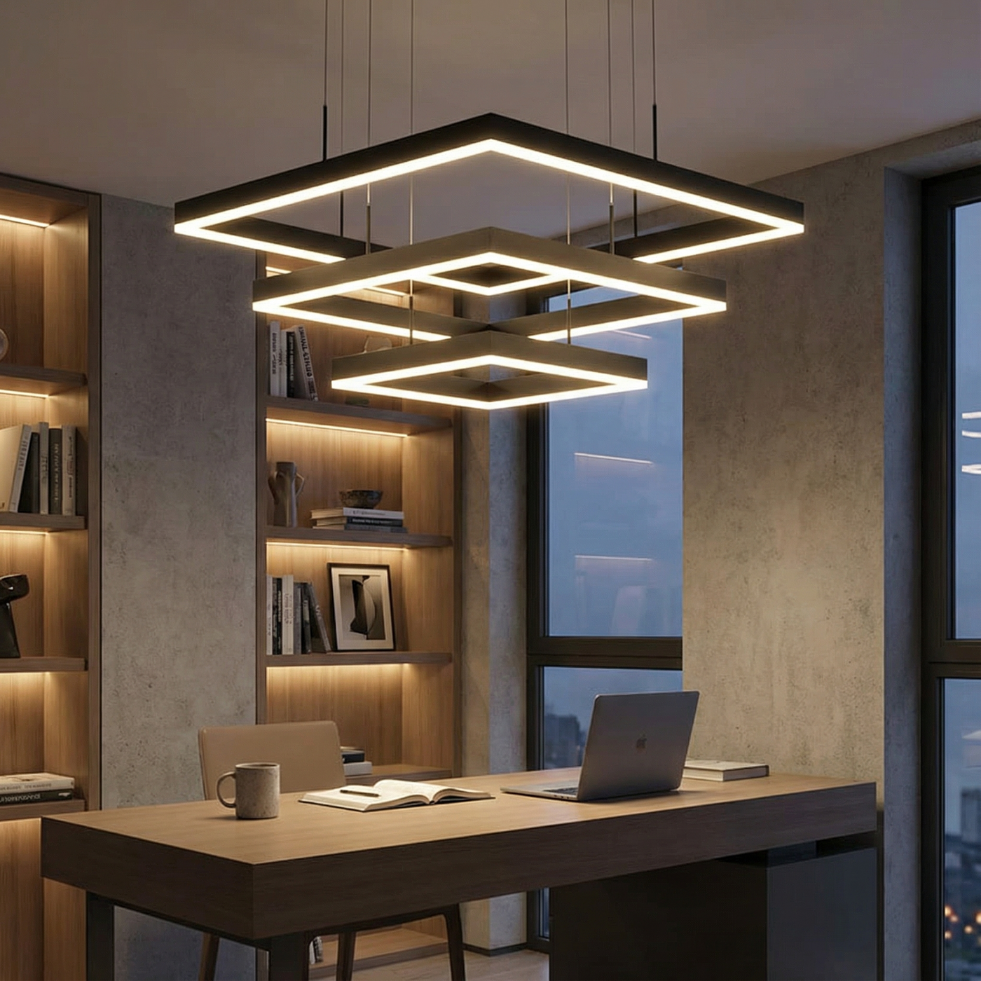 Lustre Moderne en Alliage pour Salle à Manger – Eclariana