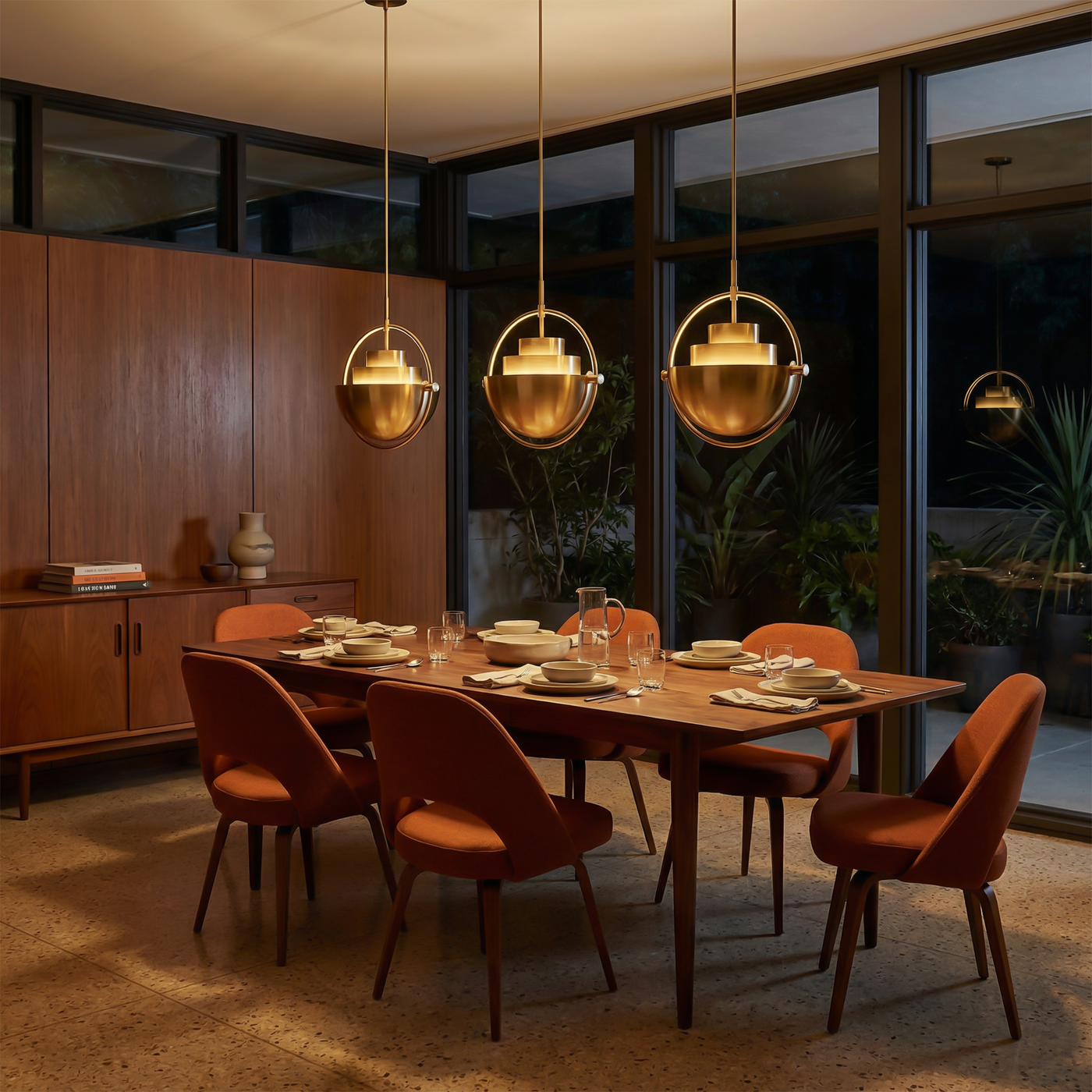 Suspension Élégante Inspiration Danoise Finition Fer Moderne – Cosmo