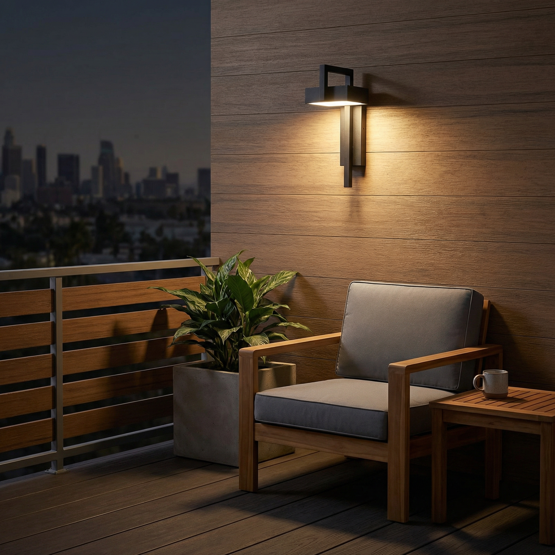 Luminaire Extérieur Armonéus vue détail | Luxarmonie