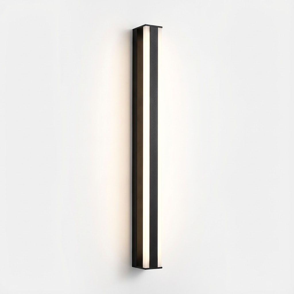 Elegant Outdoor LED Wall Lamp Adjustable Intensity – Luménia