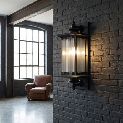 lumière d'éxterieur Mirenoir vue ambiance | Luxarmonie