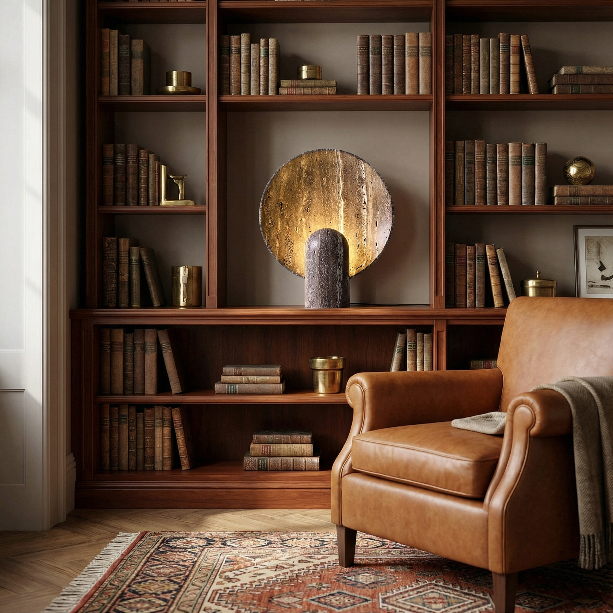 Lampe à poser Argentia vue détail | Luxarmonie