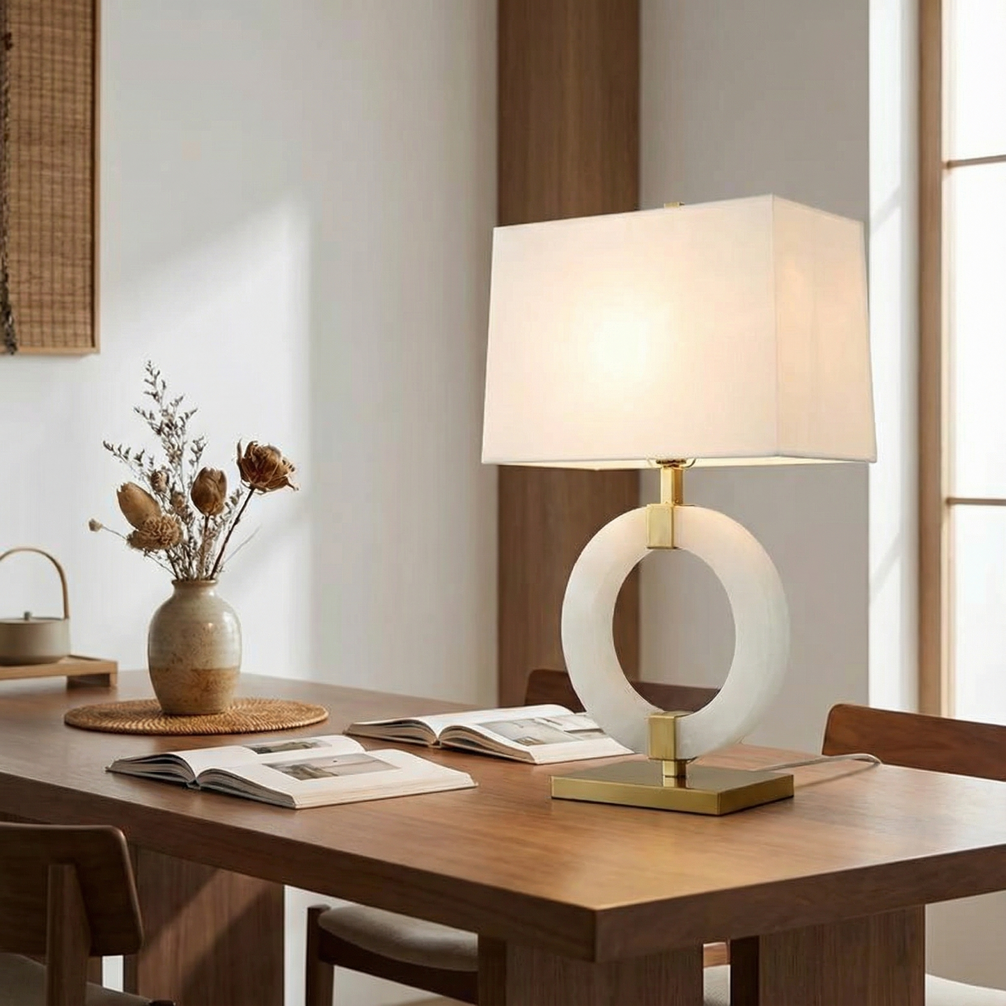 Lampe à poser Photalis vue ambiance | Luxarmonie