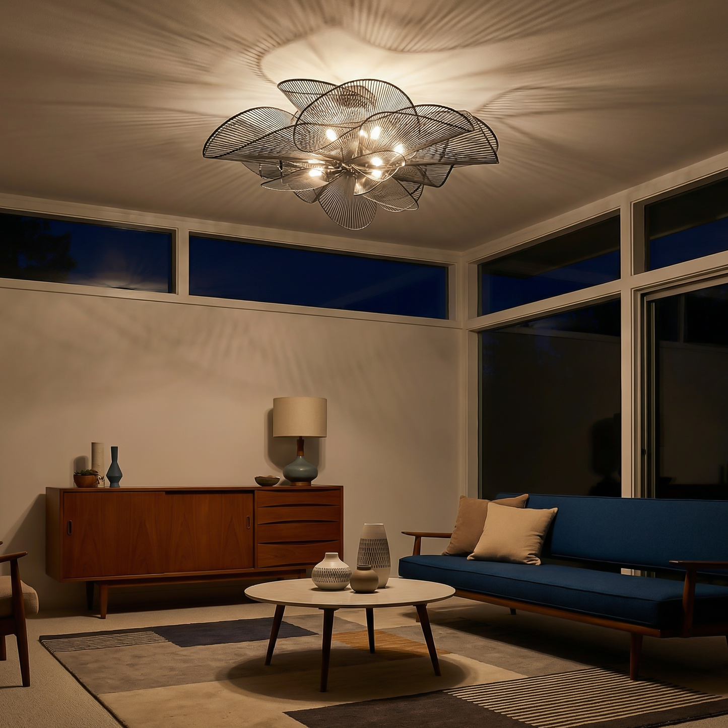 Plafonnier Noctura vue détail | Luxarmonie