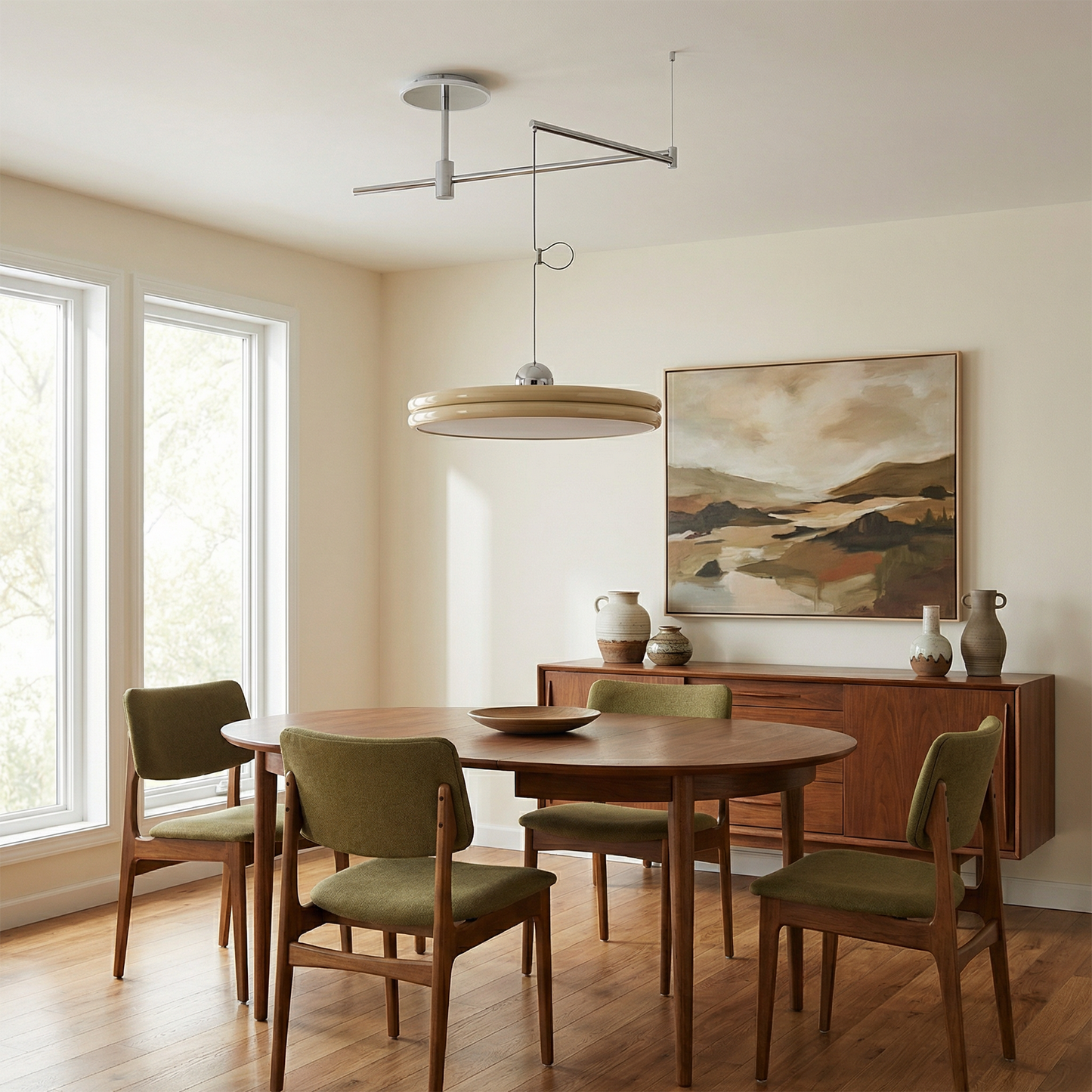 Plafonnier Nara vue ambiance | Luxarmonie