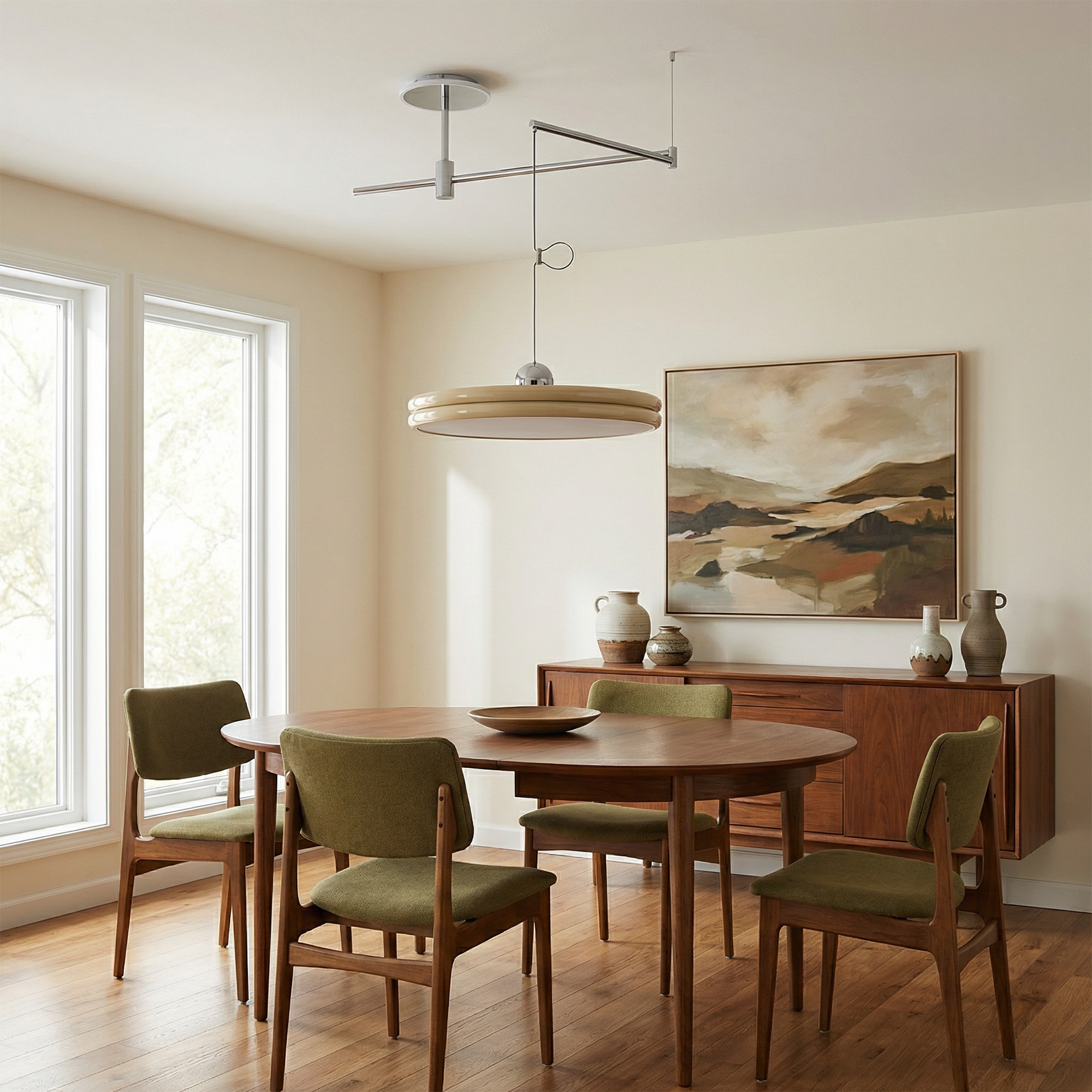 Plafonnier Nara vue ambiance | Luxarmonie