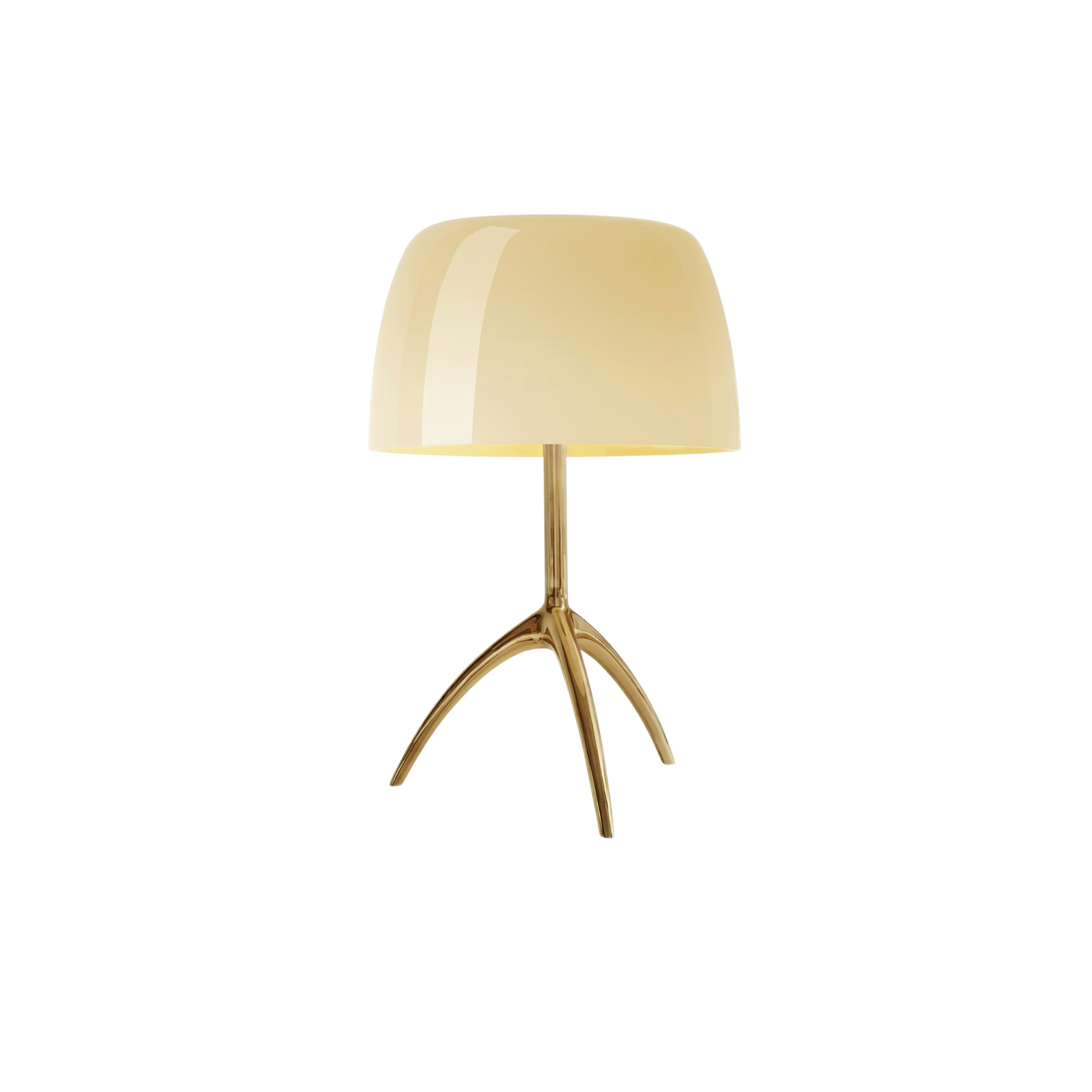 Lampe de bureau tripode en verre coloré moderne – Triolux