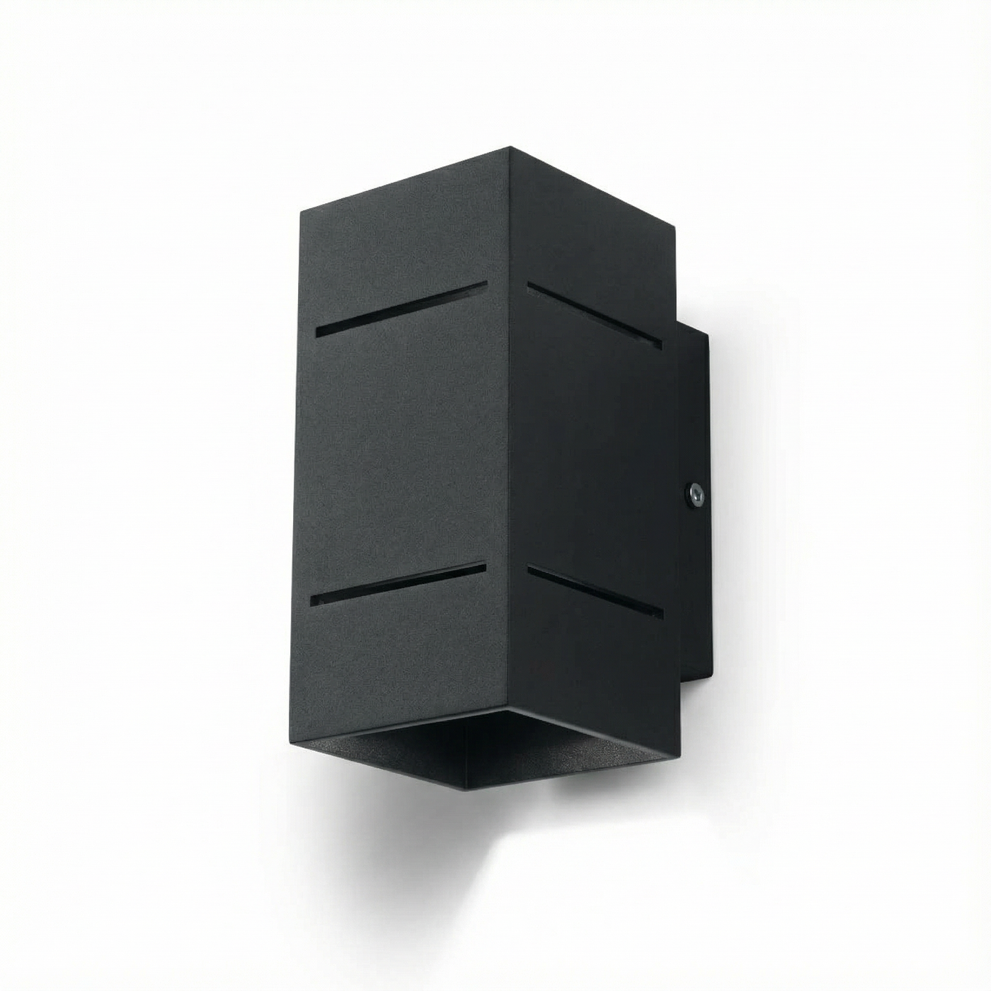 Wall light black aluminum modern - Model Neronth