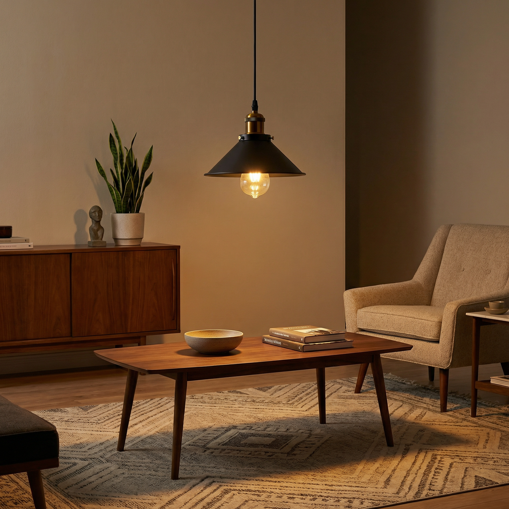 Suspension Éclats Rétro vue détail | Luxarmonie