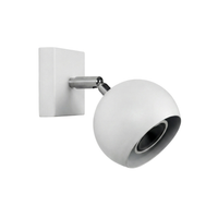 Applique murale moderne orientable blanche – Modèle Arionis