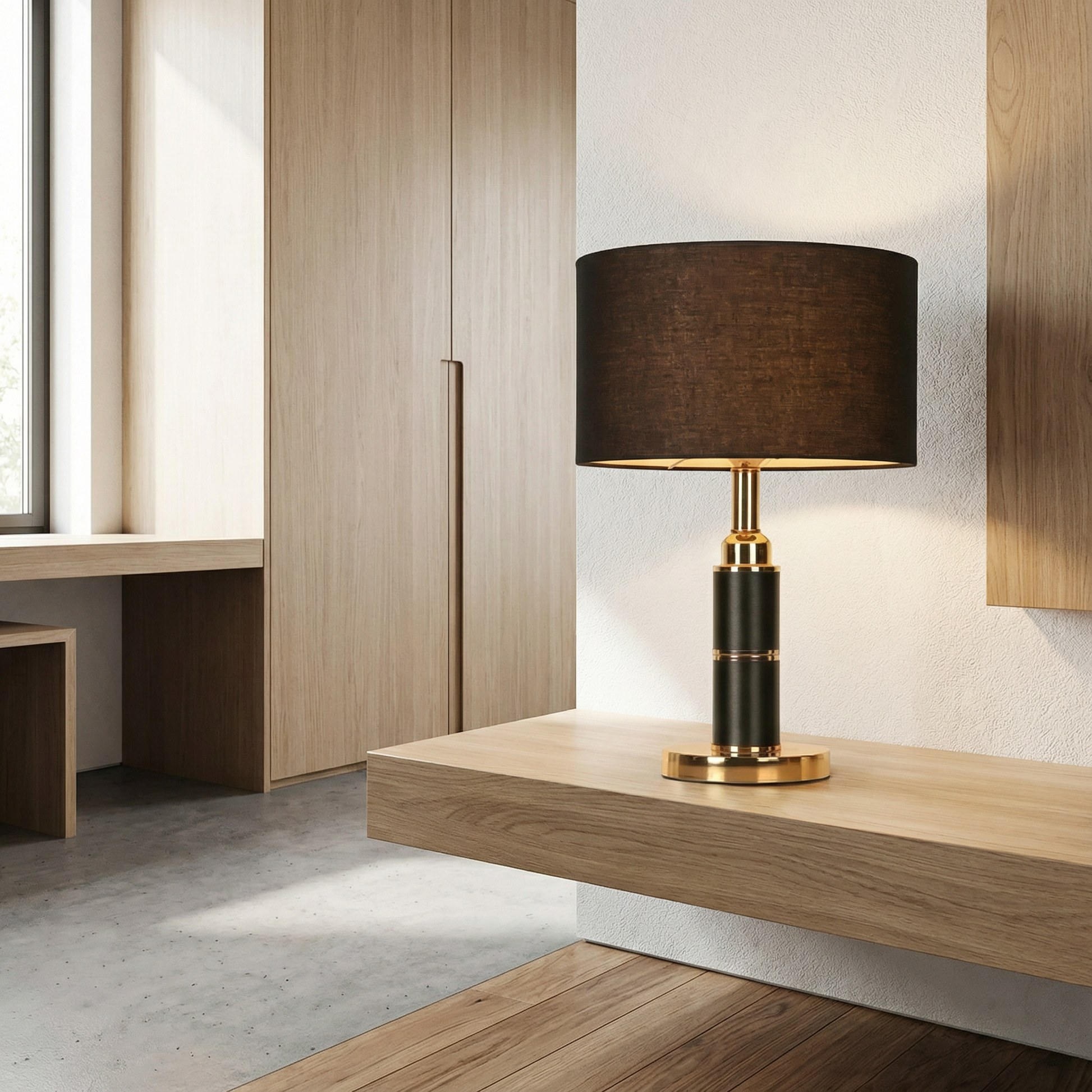 Lampe à poser Sirocco vue ambiance | Luxarmonie