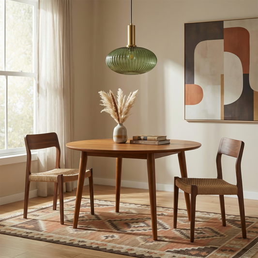 Suspension en verre fumé nordique pour salle à manger – Verany