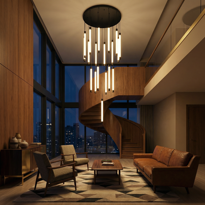 Lustre Célestine vista detalhe | Luxarmonie