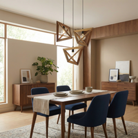 Suspension Bois Sculpté Art Déco – Lumysa