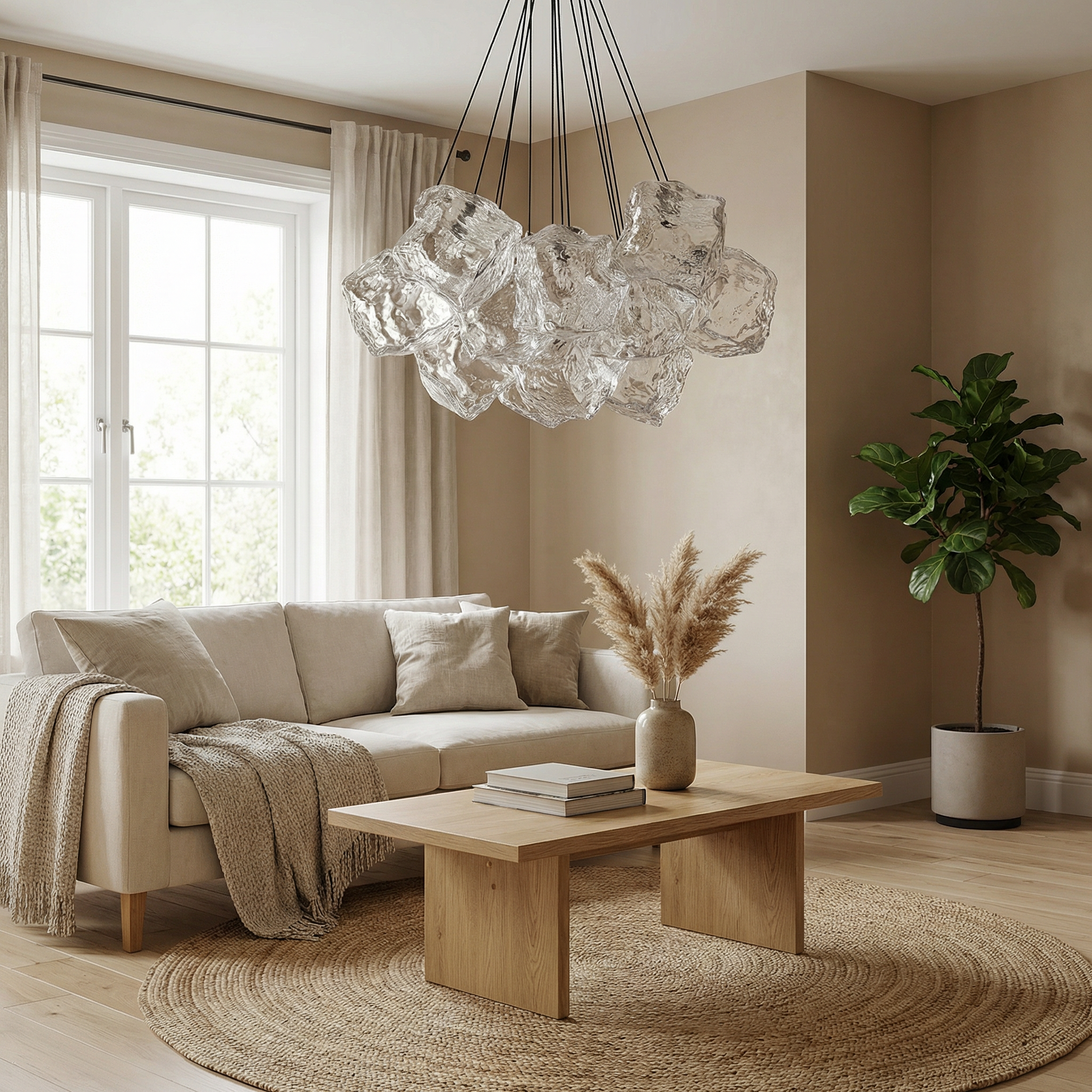 Suspension Célestine vue ambiance | Luxarmonie