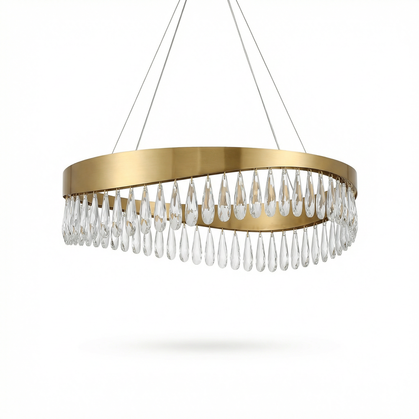 Lustre Luxueuse Réglable en Hauteur Design Brillant – Aurora