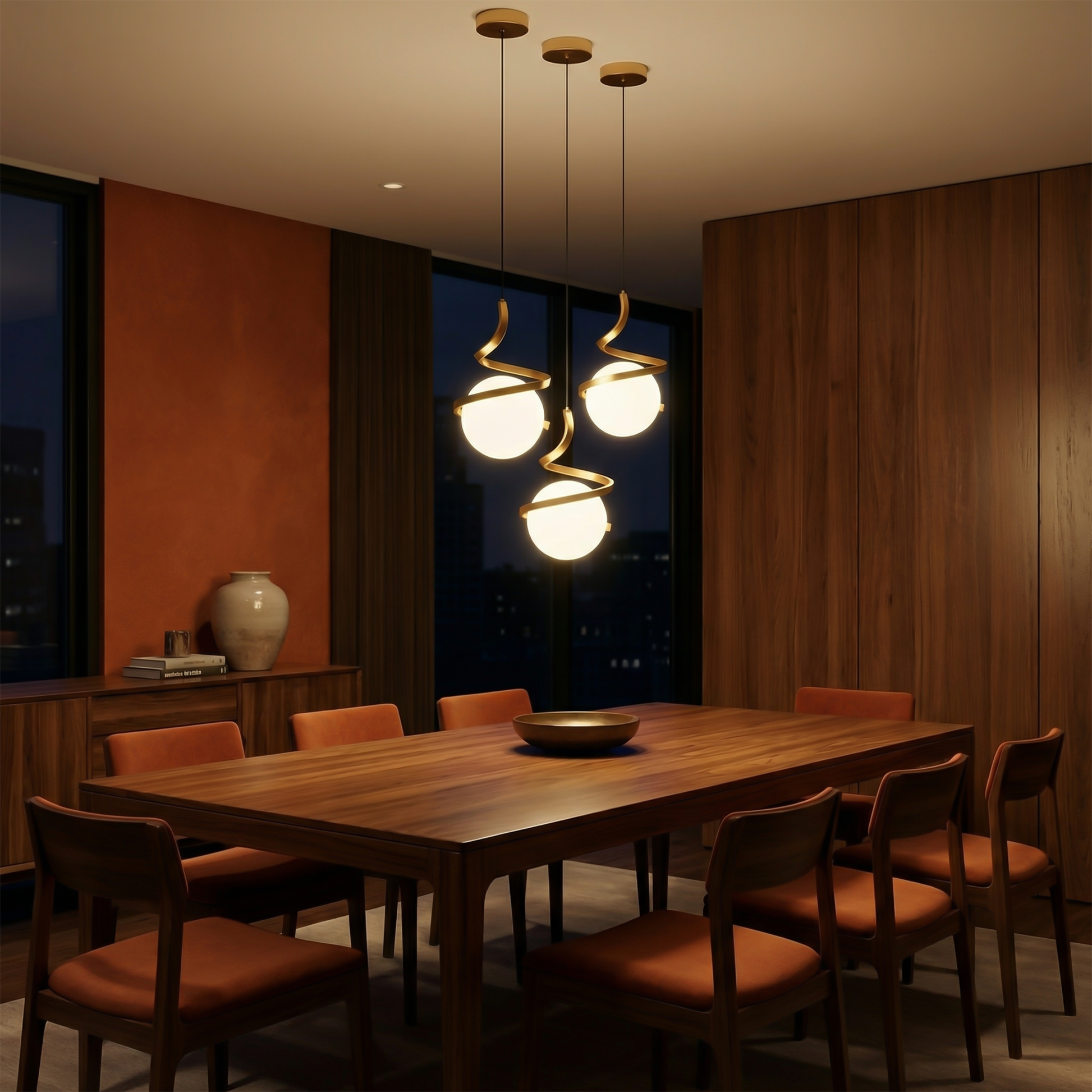 Suspension Orbia vue détail | Luxarmonie