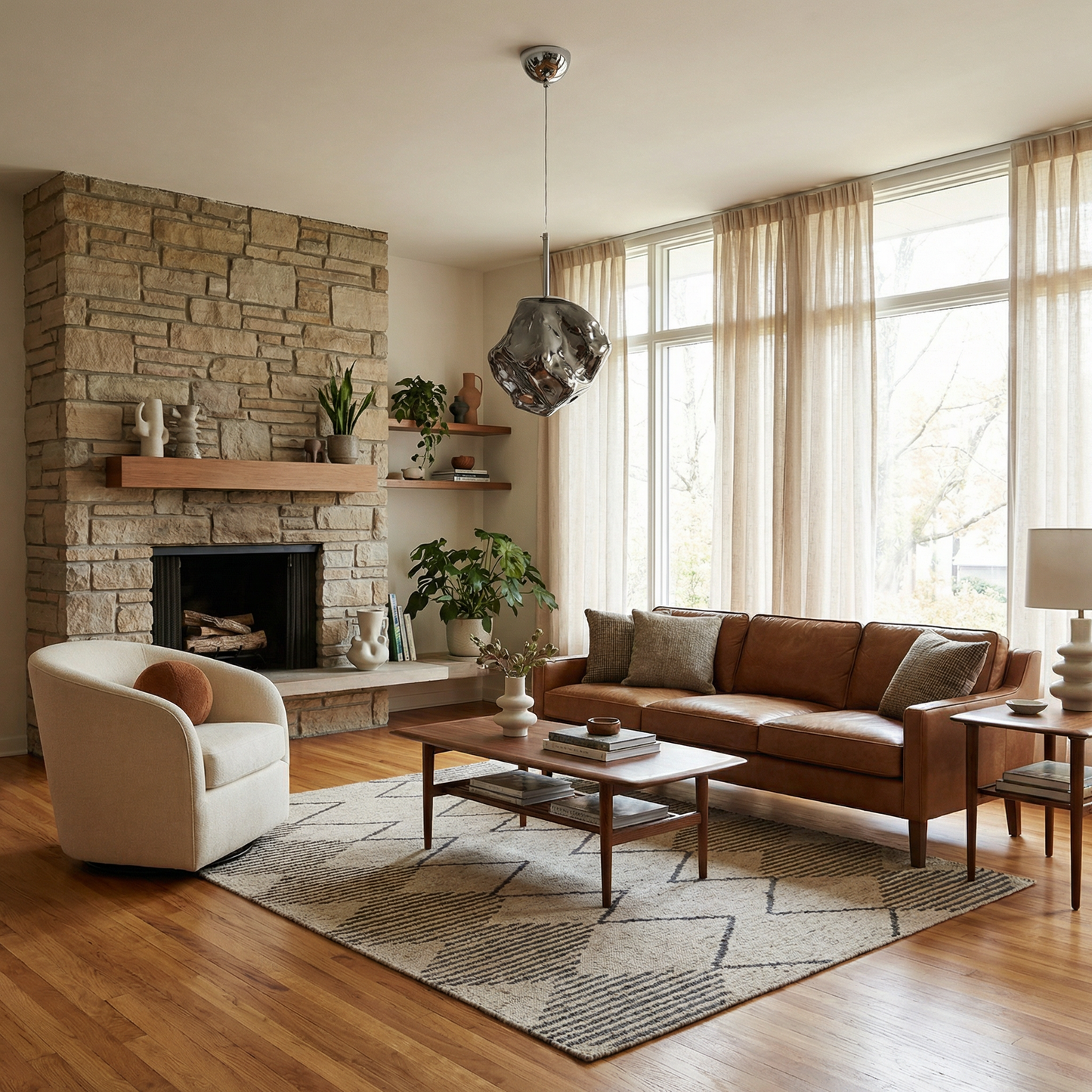 Suspension Aurora Nordica vue ambiance | Luxarmonie