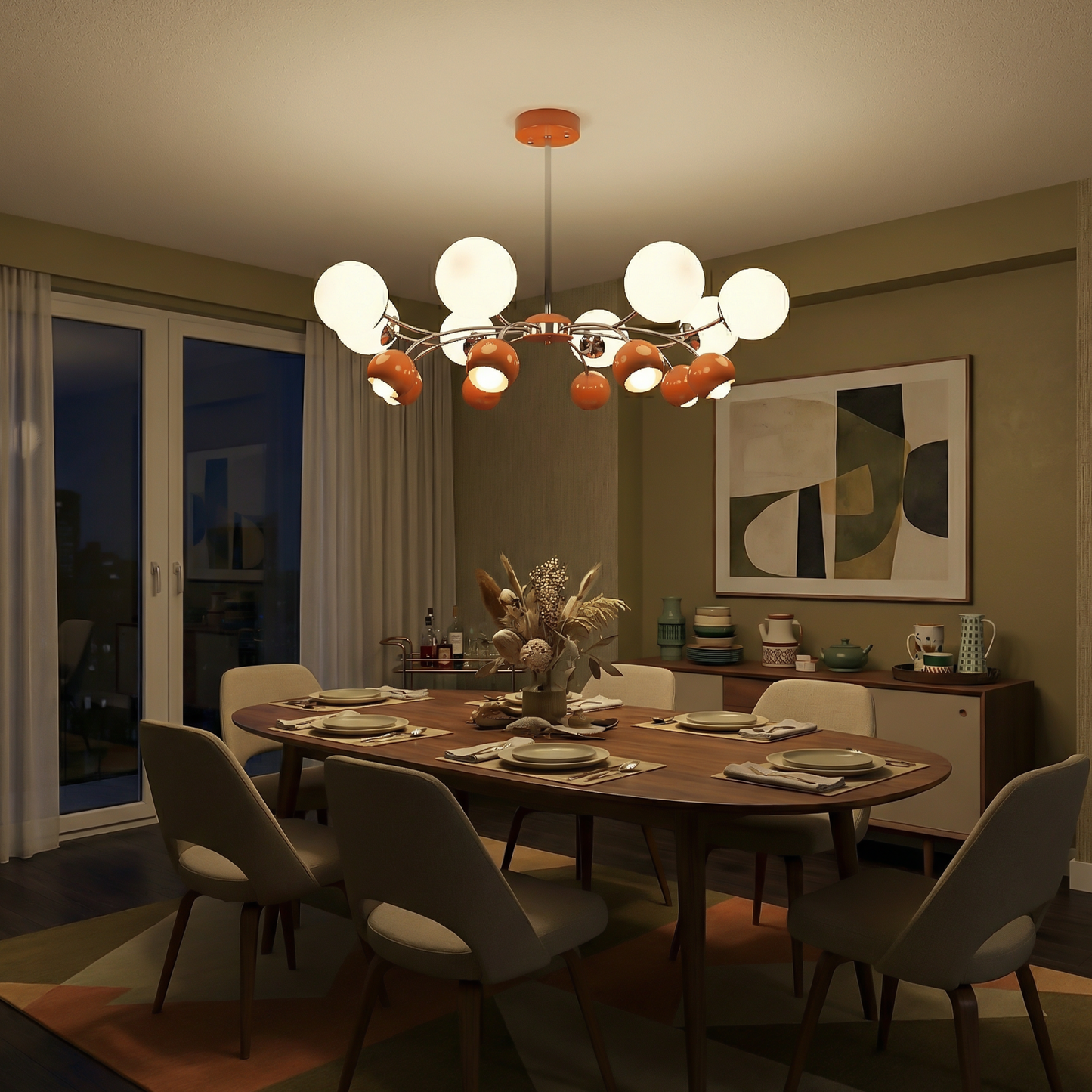 Plafonnier Vent Solaire vue détail | Luxarmonie