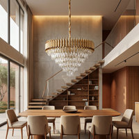 Suspension Haut de Gamme Pampilles Étincelantes & Éclat Majestueux – Orchidée