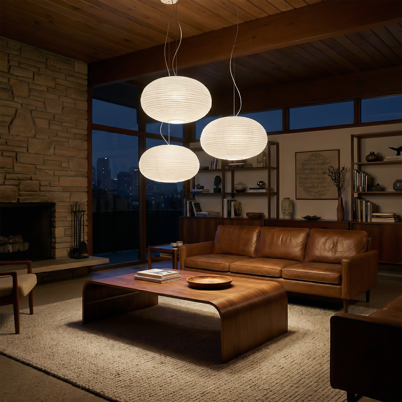 Suspension LED Intérieure Verre Opalin Atmosphère Apaisante – Cocon