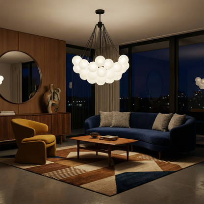 Suspension Hypnotique Orbe vue détail | Luxarmonie