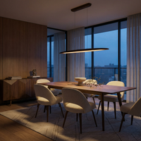 Suspension en bois dimmable pour cuisine et salle à manger – Maderise