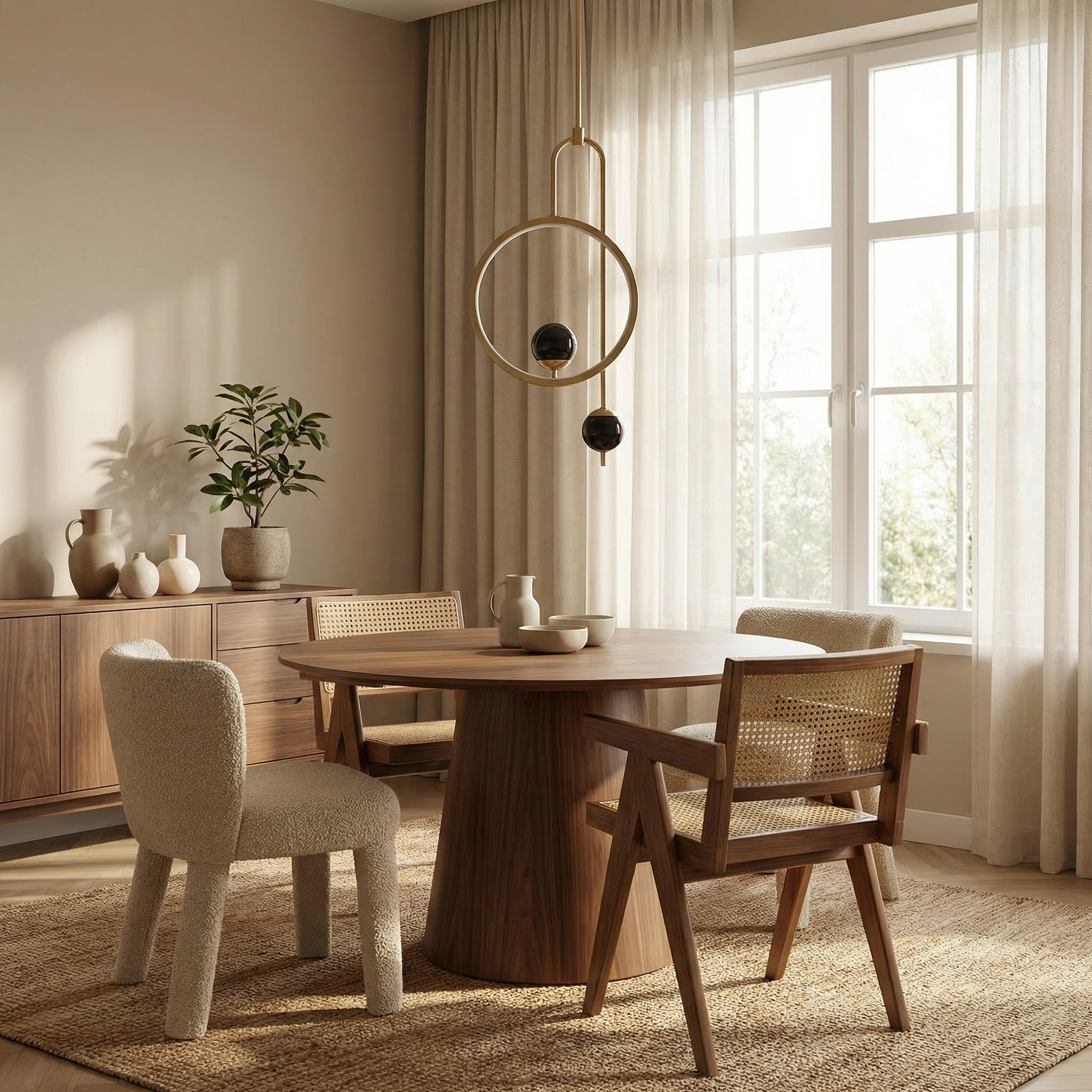 Suspension Haloa vue ambiance | Luxarmonie