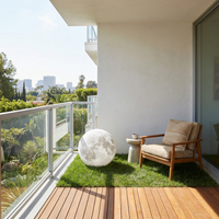 Lampe solaire extérieure décorative en ABS étanche – Mirelvios